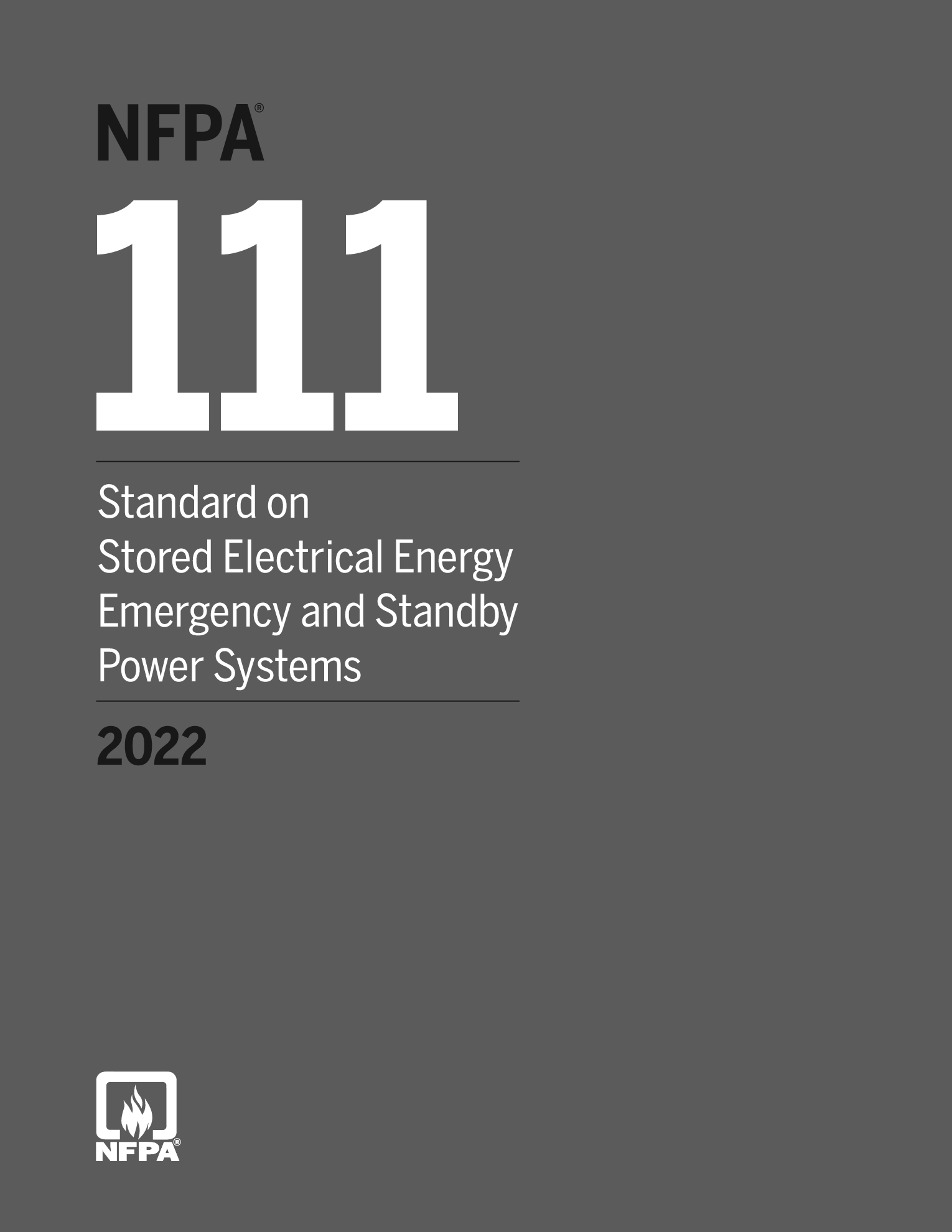 《Standard on Stored Electrical Energy Emergency and Standby Power Systems》（NFPA111-2022）【美国消防协会标准】【附完整PDF版下载】