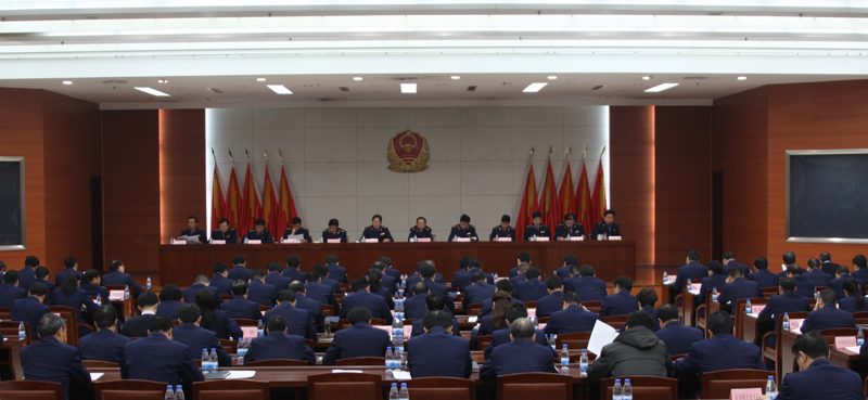 2015年1月13日河南省工商局召开全省工商行政管理工作会议
