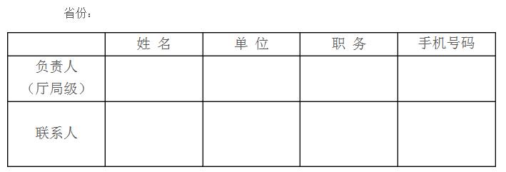 2017中国森林旅游节负责人和联系人名单